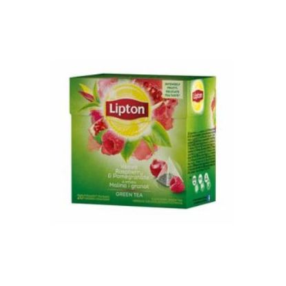 Picture of Lipton Green Raspberry & Pomegranate 20 Bags